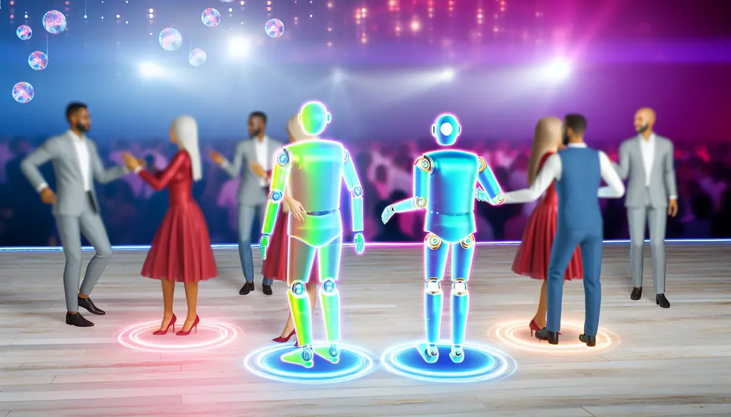 AI in action: The modern office circus.