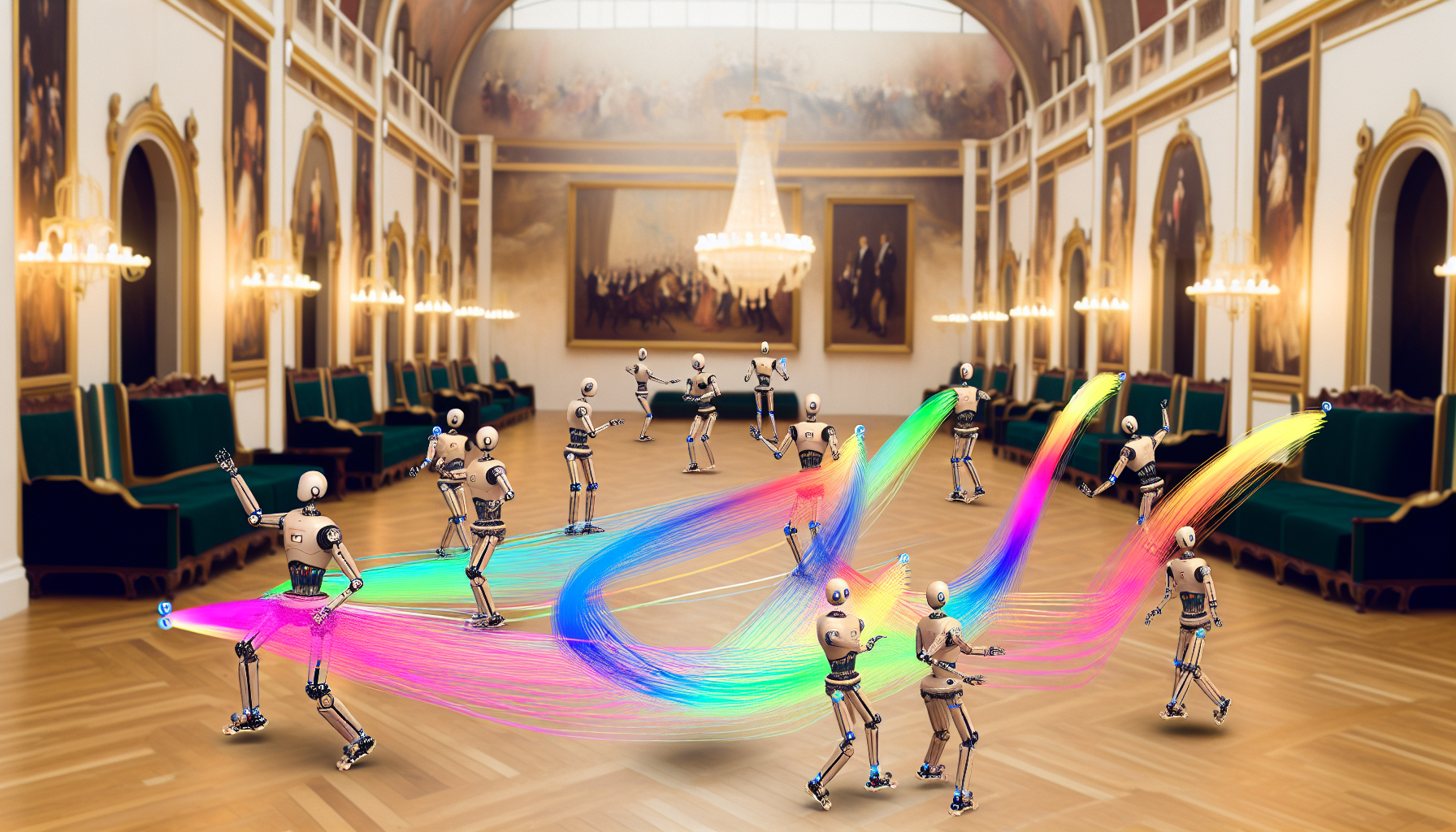 A robot in a data-driven soap opera.